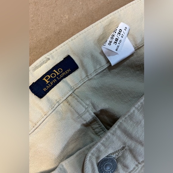 Polo Ralph Lauren classic fit size 38 x 30 Ethan Stretch Pumice  jeans / pants - Picture 7 of 9